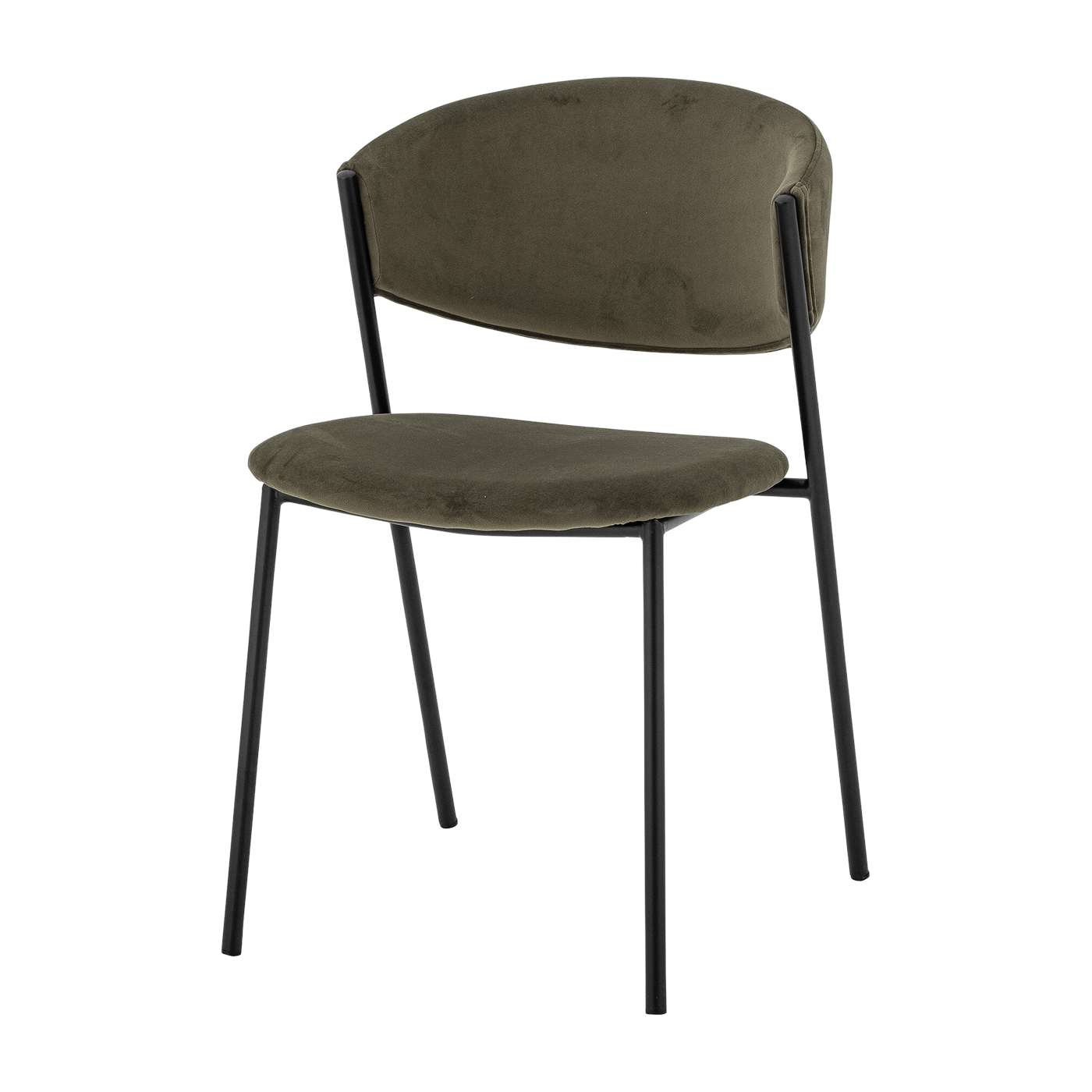 Marlo Dining Chair Green Recycled Polyester - Bloomingville