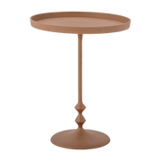 Anjou Side Table Orange Aluminum - Bloomingville