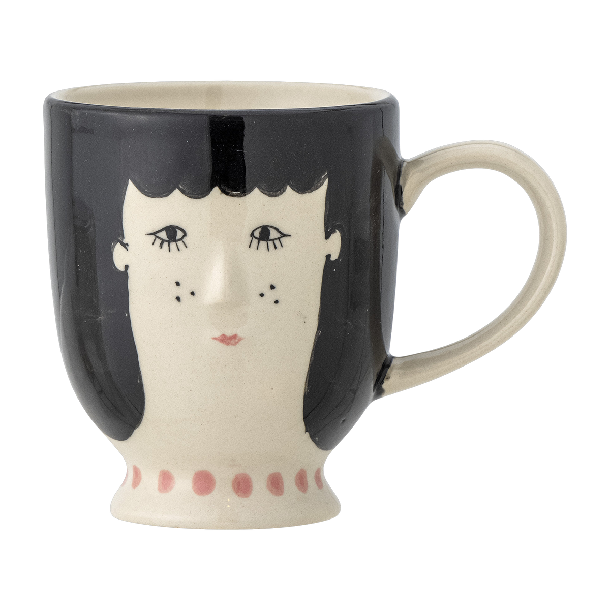 Tasse Carolin en grès noir - Bloomingville Mini