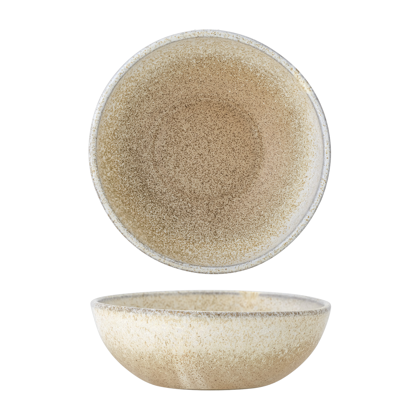 Bowl in natural gres Paula - Bloomingville