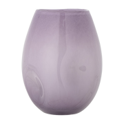 Lilac Vase Purple Glass - Bloomingville