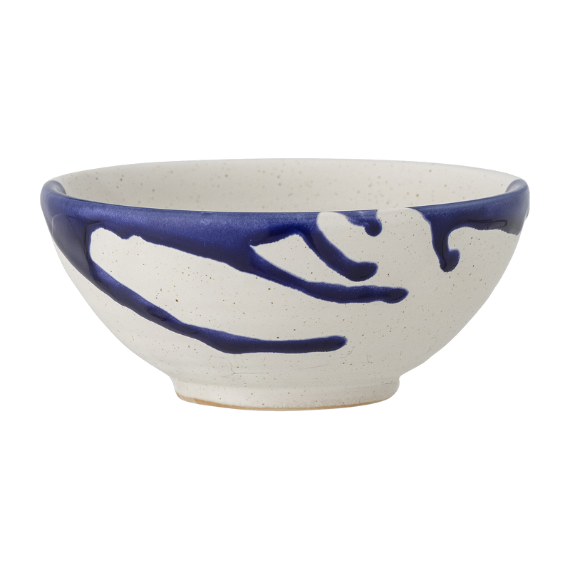 Blue stoneware bowl Okayama - Bloomingville