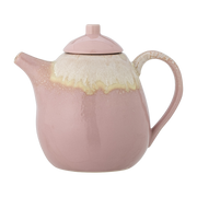 Louisa pink stoneware teapot - Bloomingville