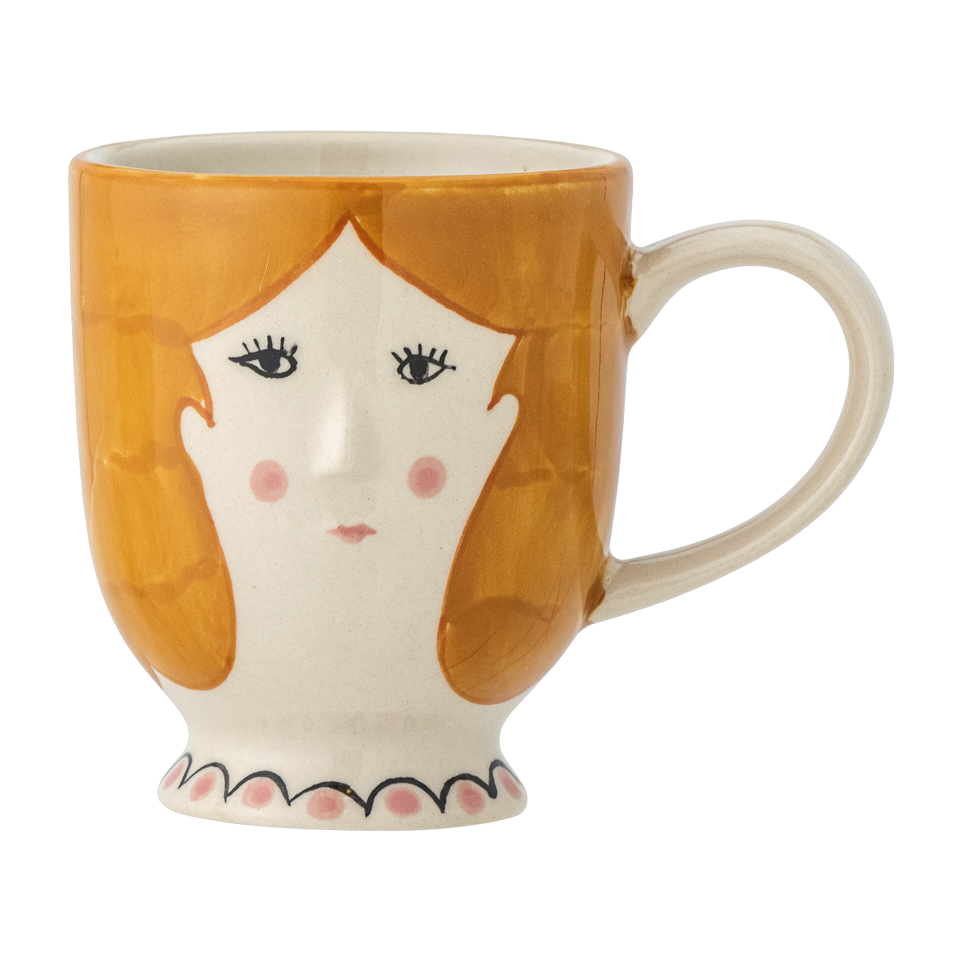 Jaya Cup Orange Stoneware - Bloomingville Mini