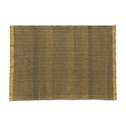 Outdoor rectangular rug dhurrie woven à la hand mustard 170x200 cm Tres - Nanimarquina