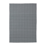 Tapis d'extérieur rectangulaire dhurrie tissé à la main gris 200x300 cm Tiles - Nanimarquina