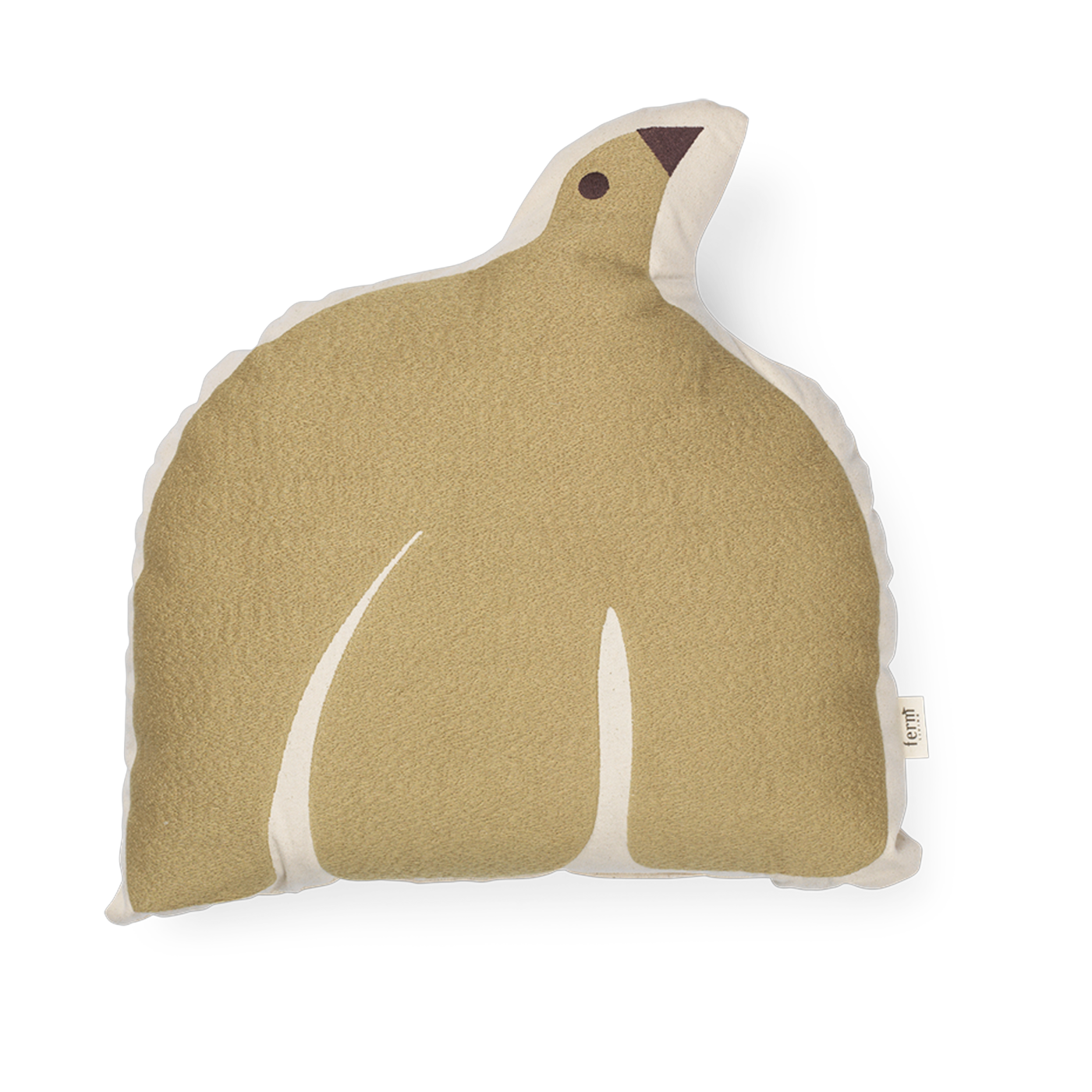 وسادة طيور من القطن البيج 32,5x48 سم Swif - Ferm living
