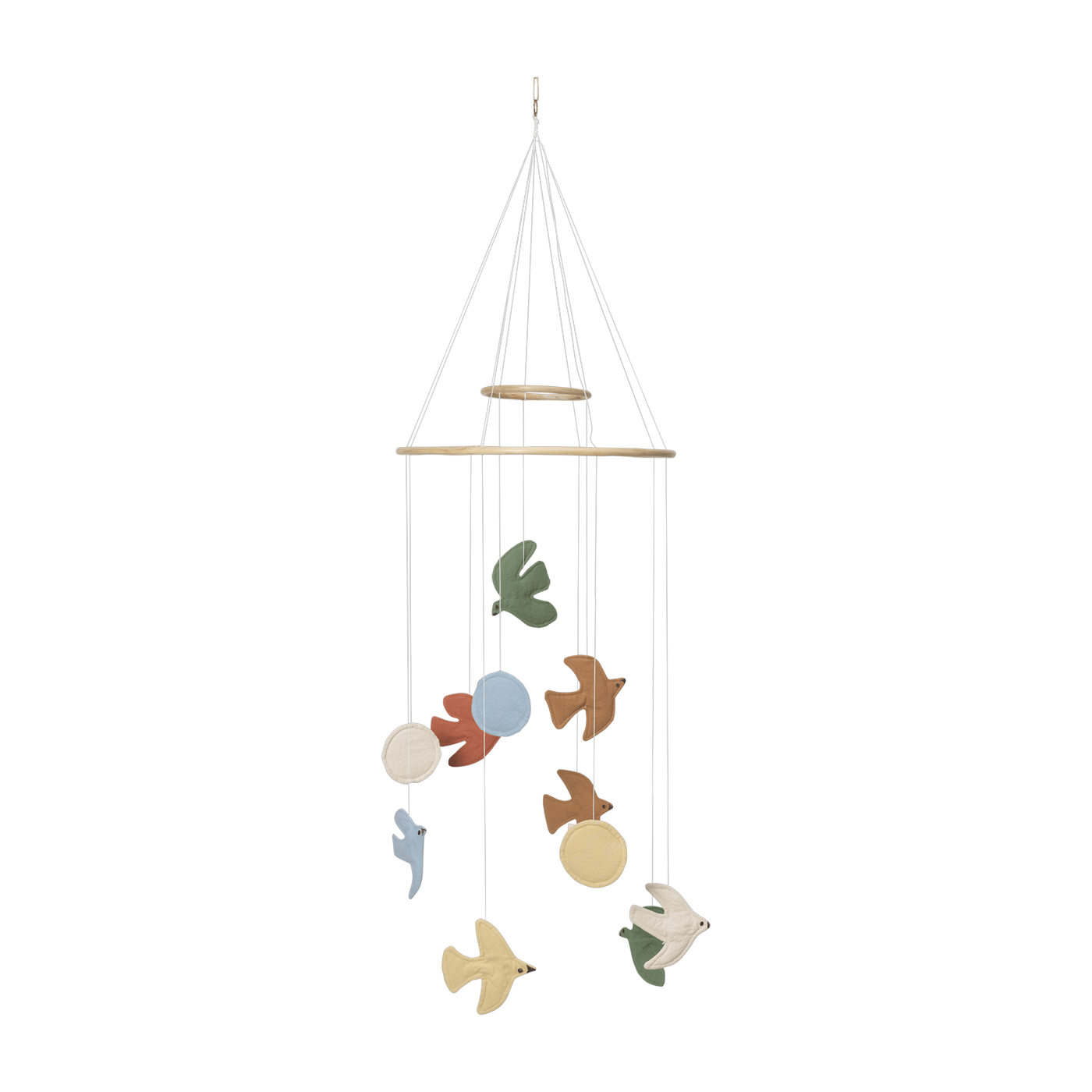 هاتف محمول بتصميم الطيور الملونة من القطن 100x37 سم Swif - Ferm living