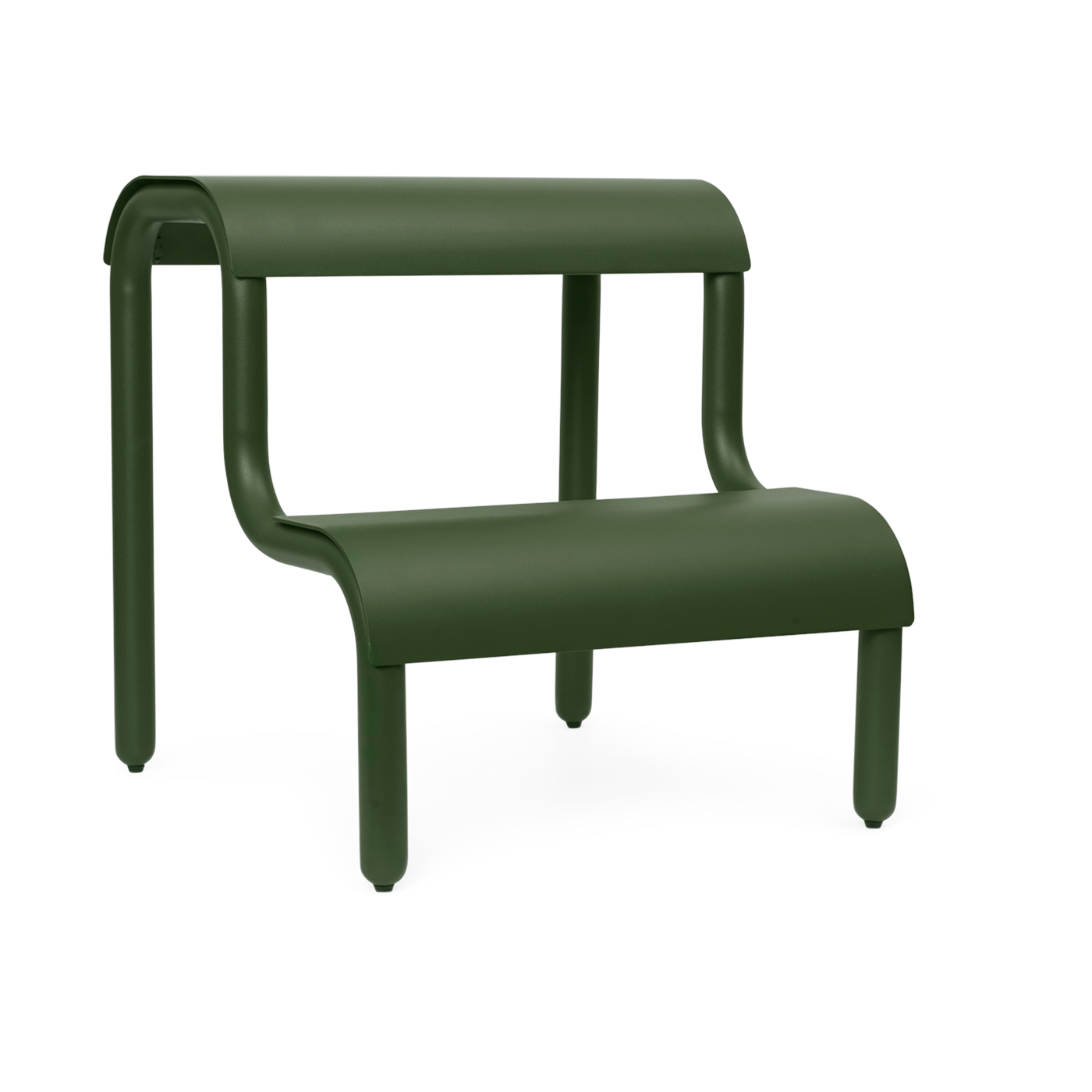 Up green steel step stool step - Ferm living