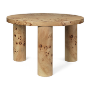 Coffee table ronde in poplar 65cm Post - Ferm living