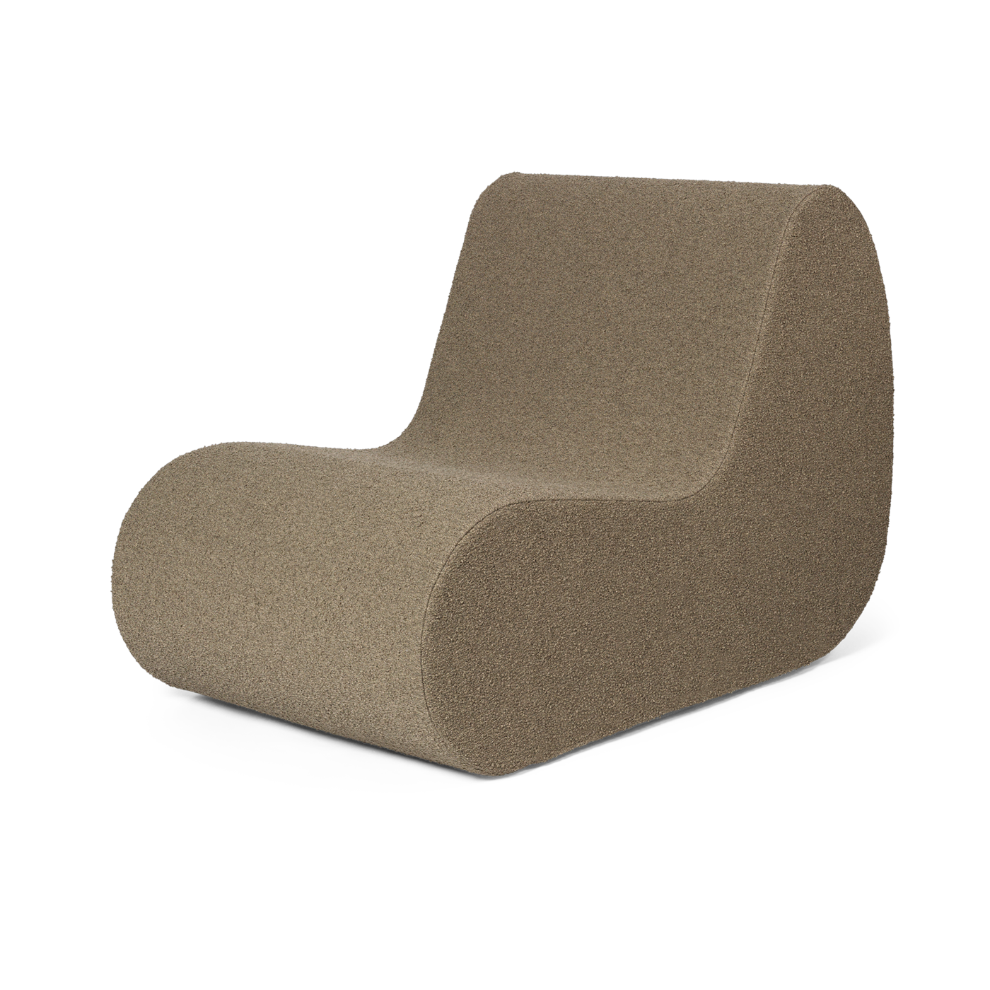 Module central  d'extérieur en bouclettes sable Rouli - Ferm living