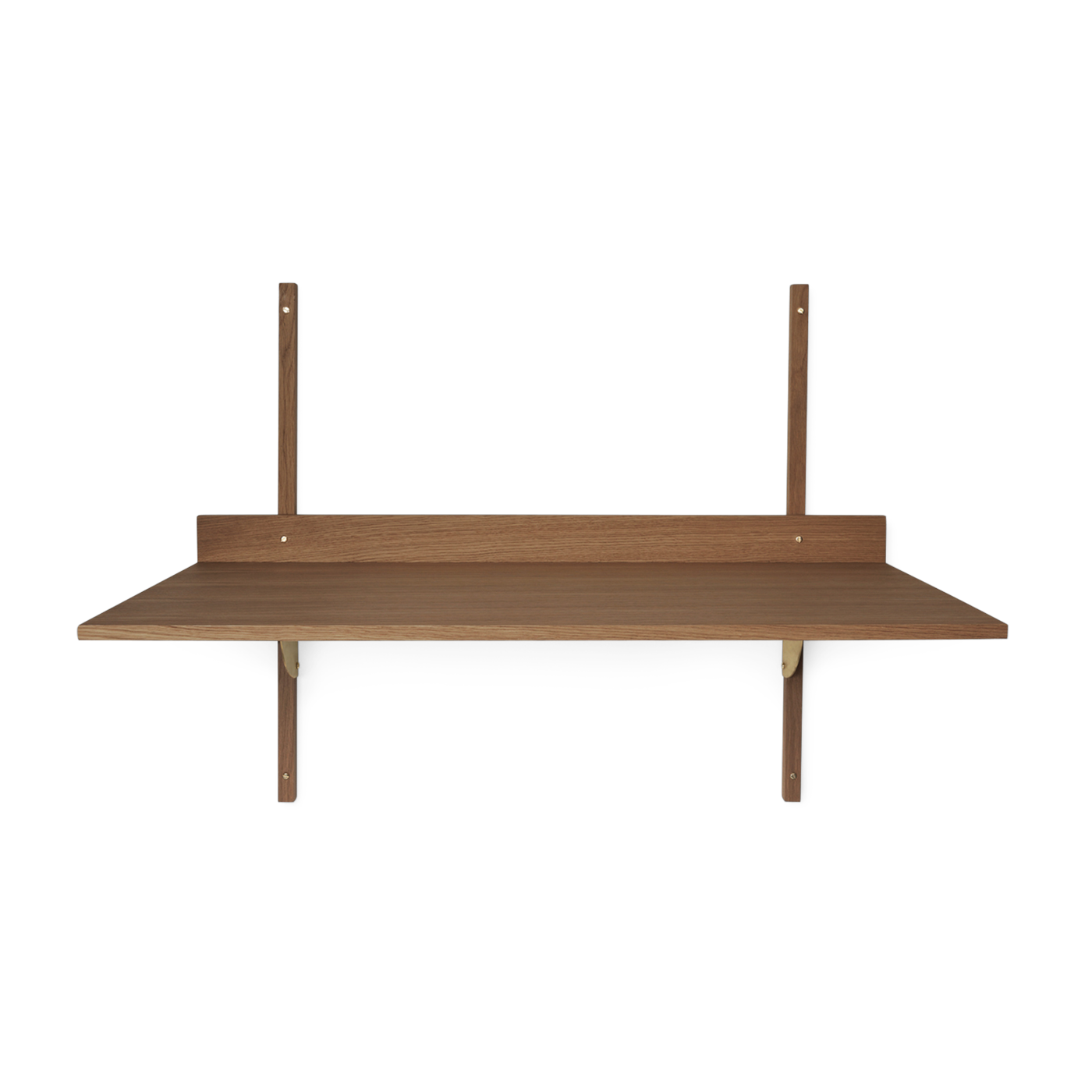 Bureau mural en chêne foncé Sector - Ferm living