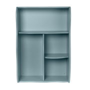 Bibliothèque en mdf bleu 95cm Slope - Ferm living