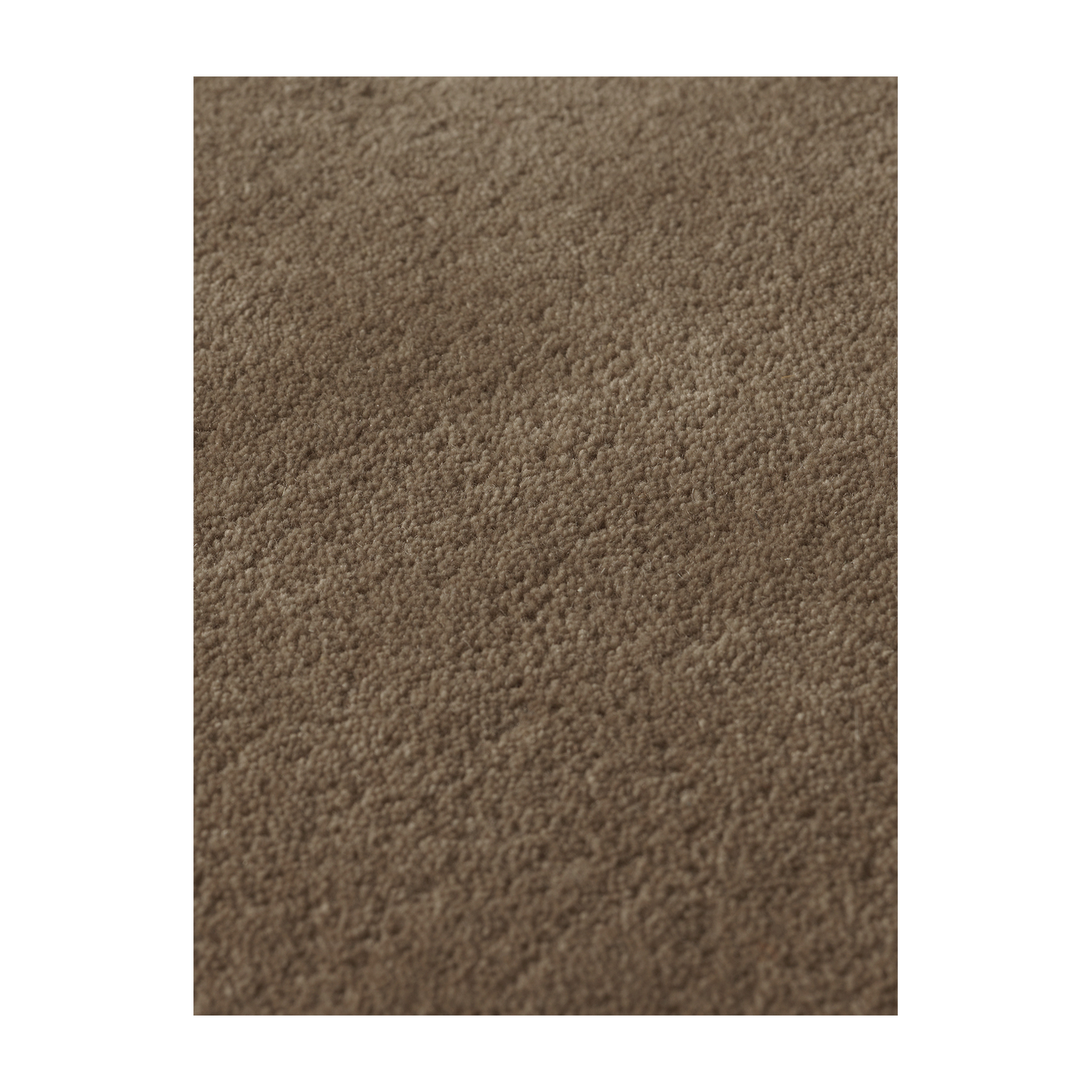 السجاد المستطيل المنسوج من القطن البني 140×200 سم Stille - Ferm living