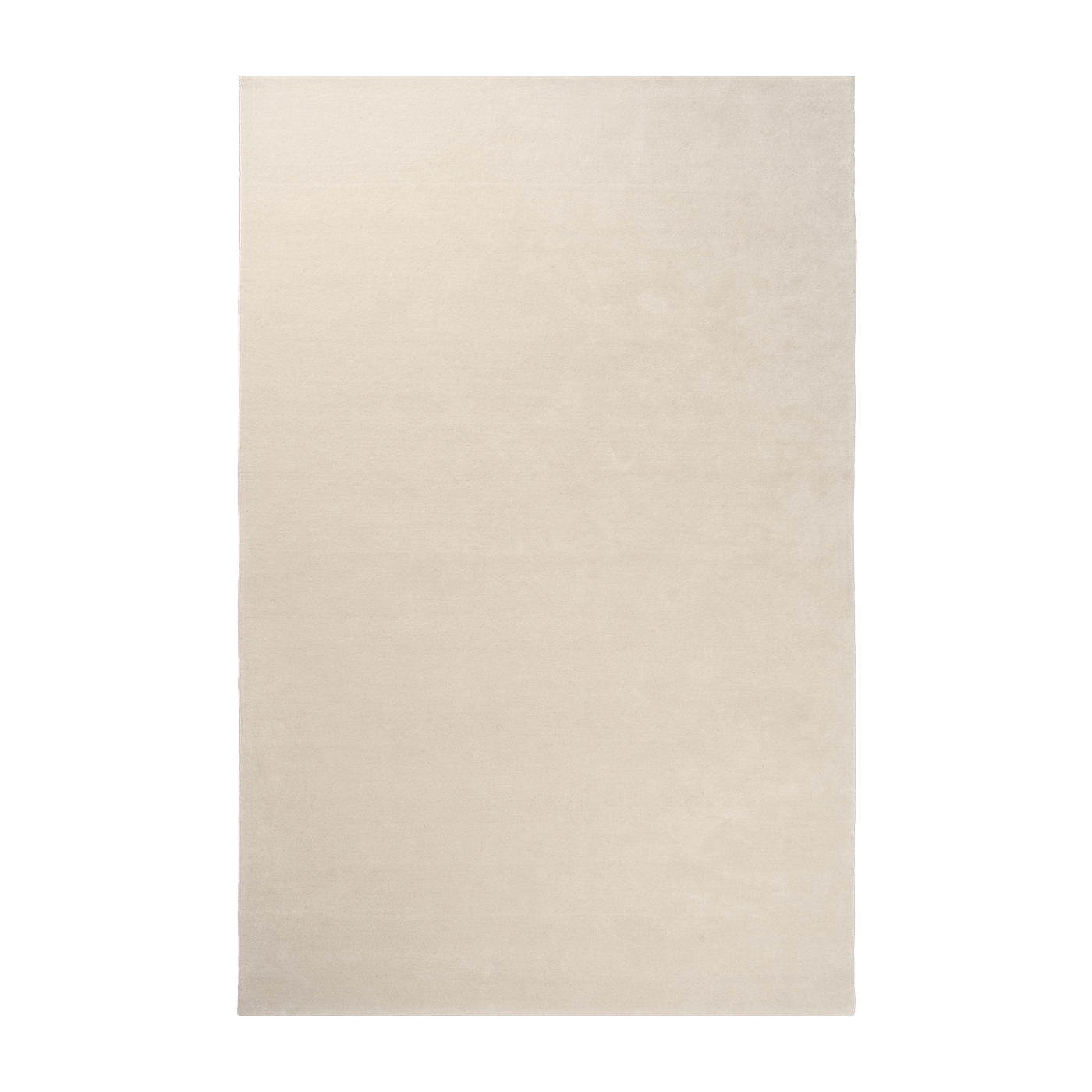 Tappeto rettangolare in cotone bianco tufted 200x300cm Stille - Ferm living