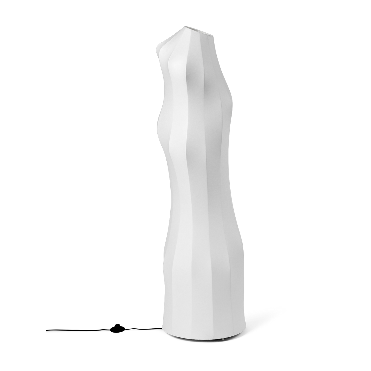 Lámpara de pie orgánica de polímero blanco 140 cm Dae - Ferm living