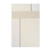 Dela beige natural fiber plaid - Ferm living