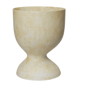Pot en fibres de verre blanc 45cm Evoke - Ferm living