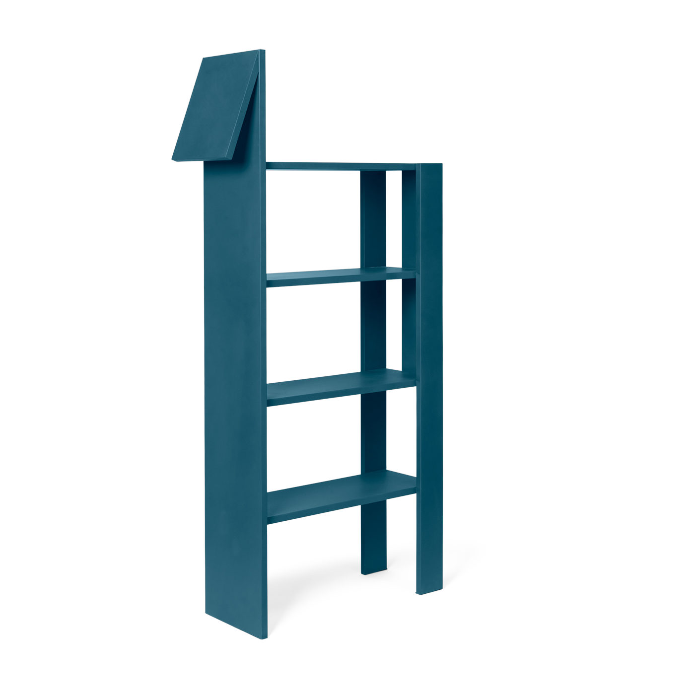 Giraphe dark blue mdf bookcase - Ferm living