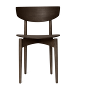 Dark beech dining chair Herman - Ferm living