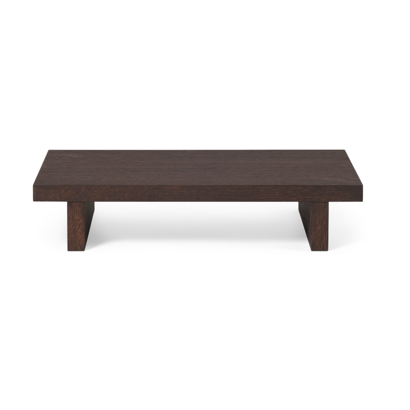 Beistelltisch aus dunkler Eiche 49cm Kona - -. Ferm living