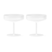2 vasos esmerilados champagne Ripple - Ferm living
