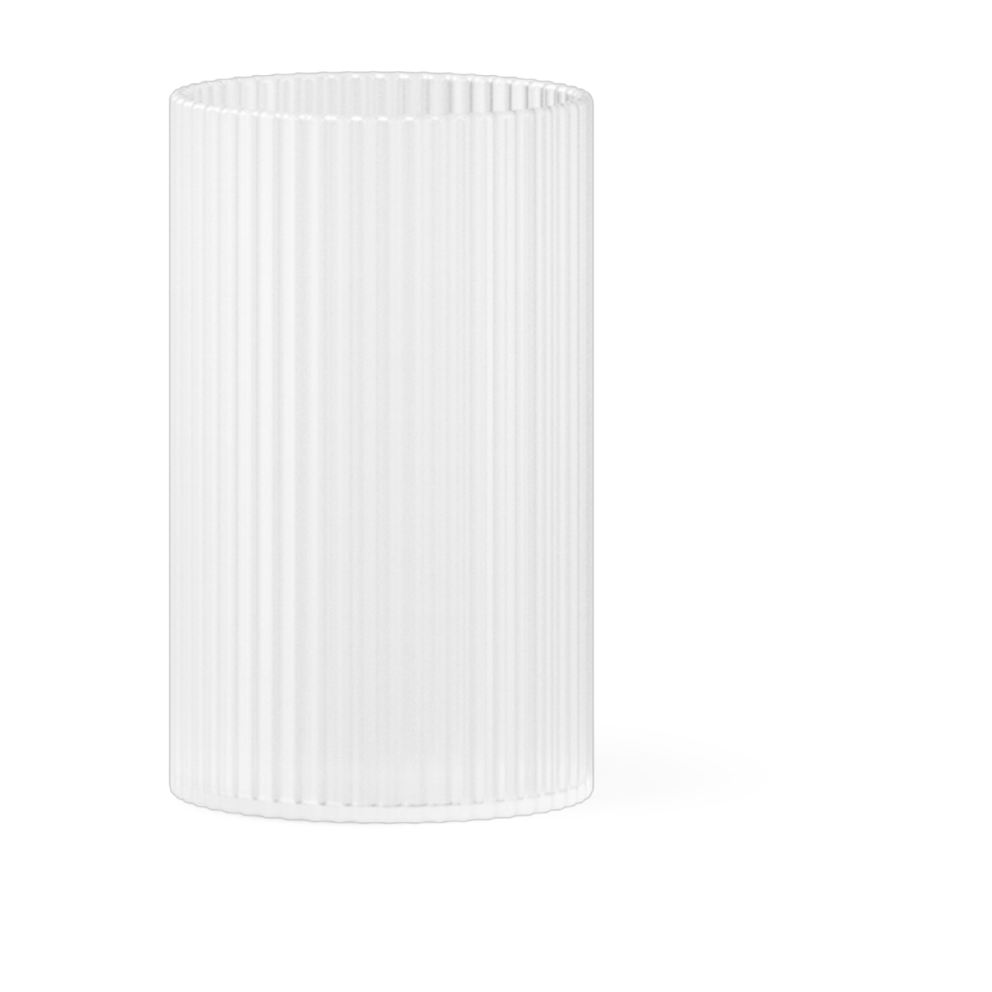 Vaso con tapa esmerilada Ripple - Ferm living