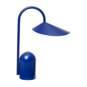 Arum bright blue aluminum portable lamp - Ferm living