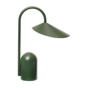 Lampada portatile Arum in alluminio verde scuro Ferm living