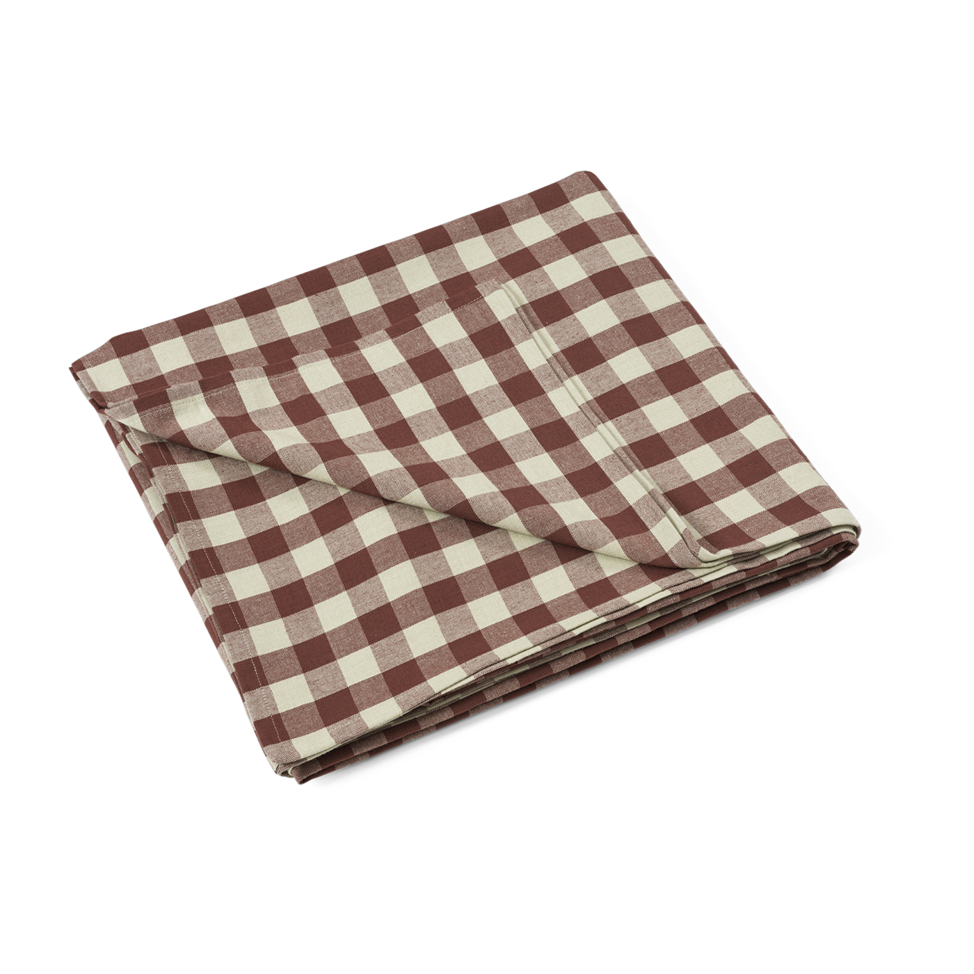 Tischdecke aus Baumwolle mit Zimtkaros Bothy check -. Ferm living