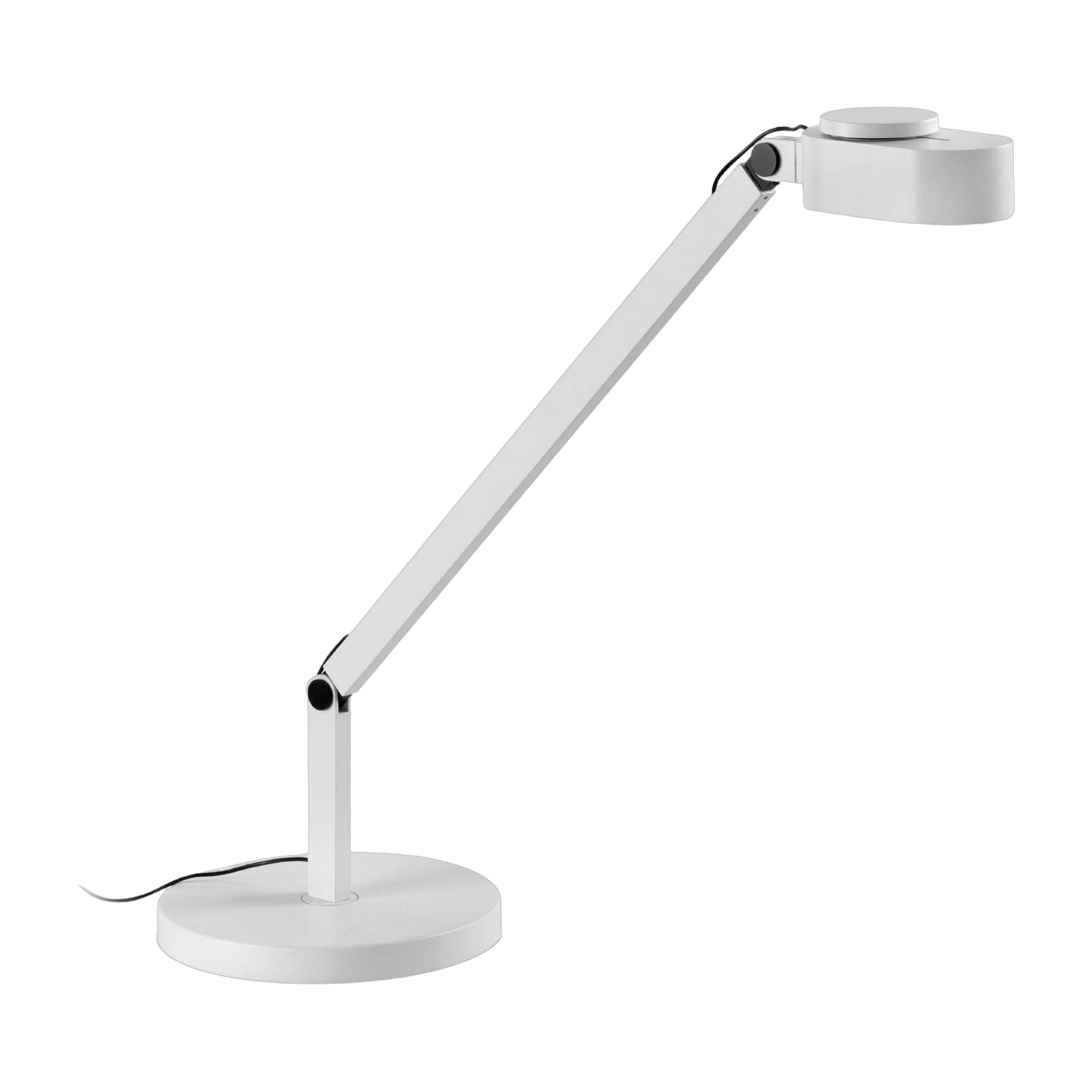 Lampada di bureau in acciaio bianco 65x86cm Invitante - Faro Barcelona
