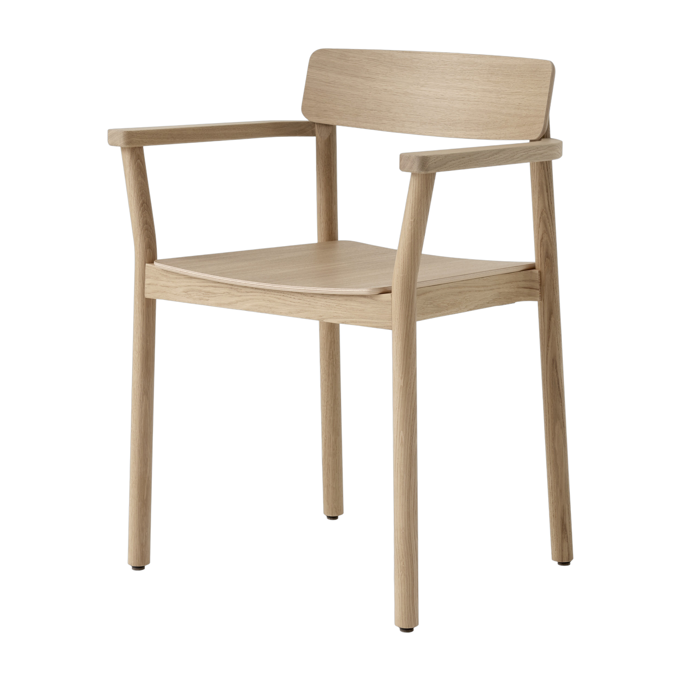 Armlehnstuhl aus lackierter Eiche 78x61 cm Betty TK10 - &tradition
