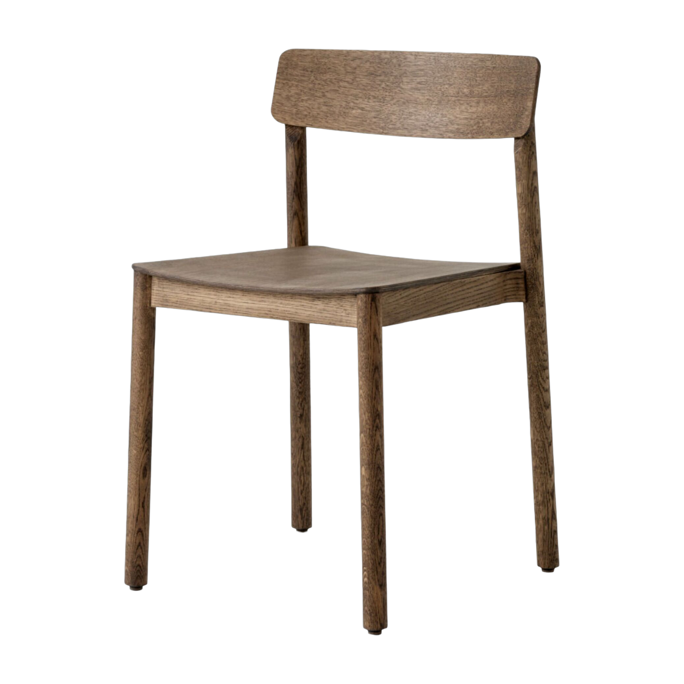 Sedia in rovere affumicato oliato 77x51 cm Betty TK2 - &tradition