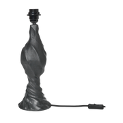 Moltan Base de lámpara orgánica de aluminio negro de 40 cm - Ferm living