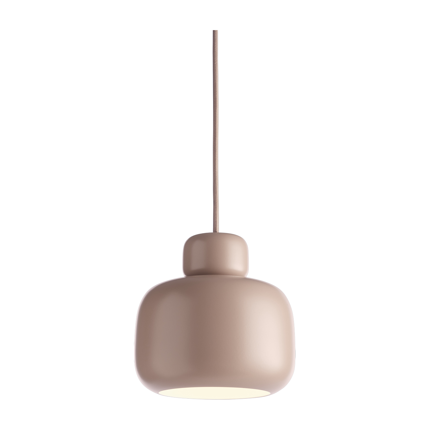 Lampada a sospensione in metallo rosa 16 cm Stone - Woud