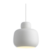 Suspension en métal blanc 24cm Stone - Woud