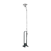 Black steel adjustable floor lamp 1950 cm Toio - Flos