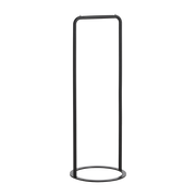 Black metal clothes rack 41x41x117cm O&O - Woud