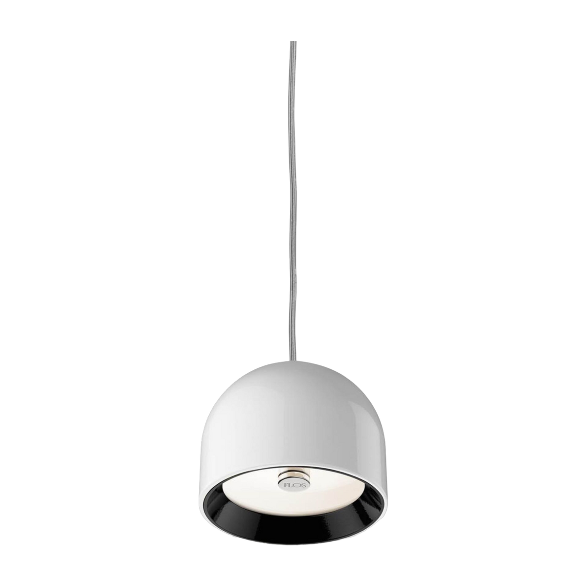 Hängeleuchte design aus weißem Metall 11, 5x8, 9cm Wan -. Flos