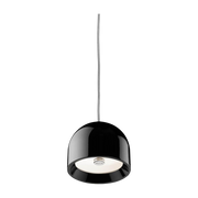 Lampada a sospensione design in metallo nero 11, 5x8, 9 cm Wan - Flos