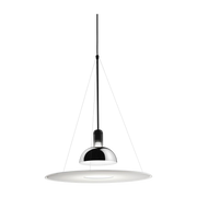 Suspension lamp design chrome 60x73cm Frisbi - Flos