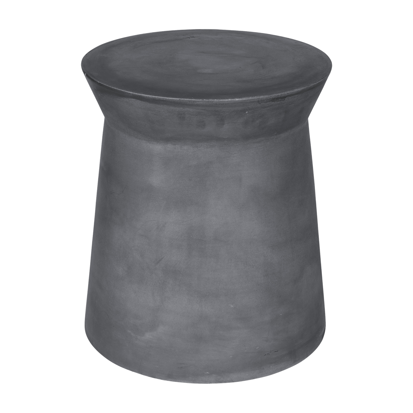 Table d'appoint ronde en fibre d'argile gris charbon 40x46cm Fiber - Broste Copenhagen