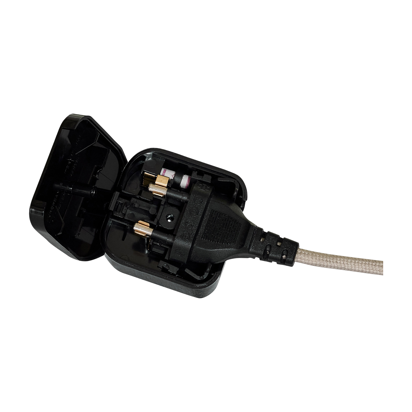 Adaptateur Uk Adaptateur d'alimentation Noir - Hübsch