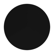 Décoration murale ronde en bois noir 65cm Ixi - Kōje & Møhe