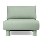 Centro de sofá modulable en lana menta Dase - Ferm living