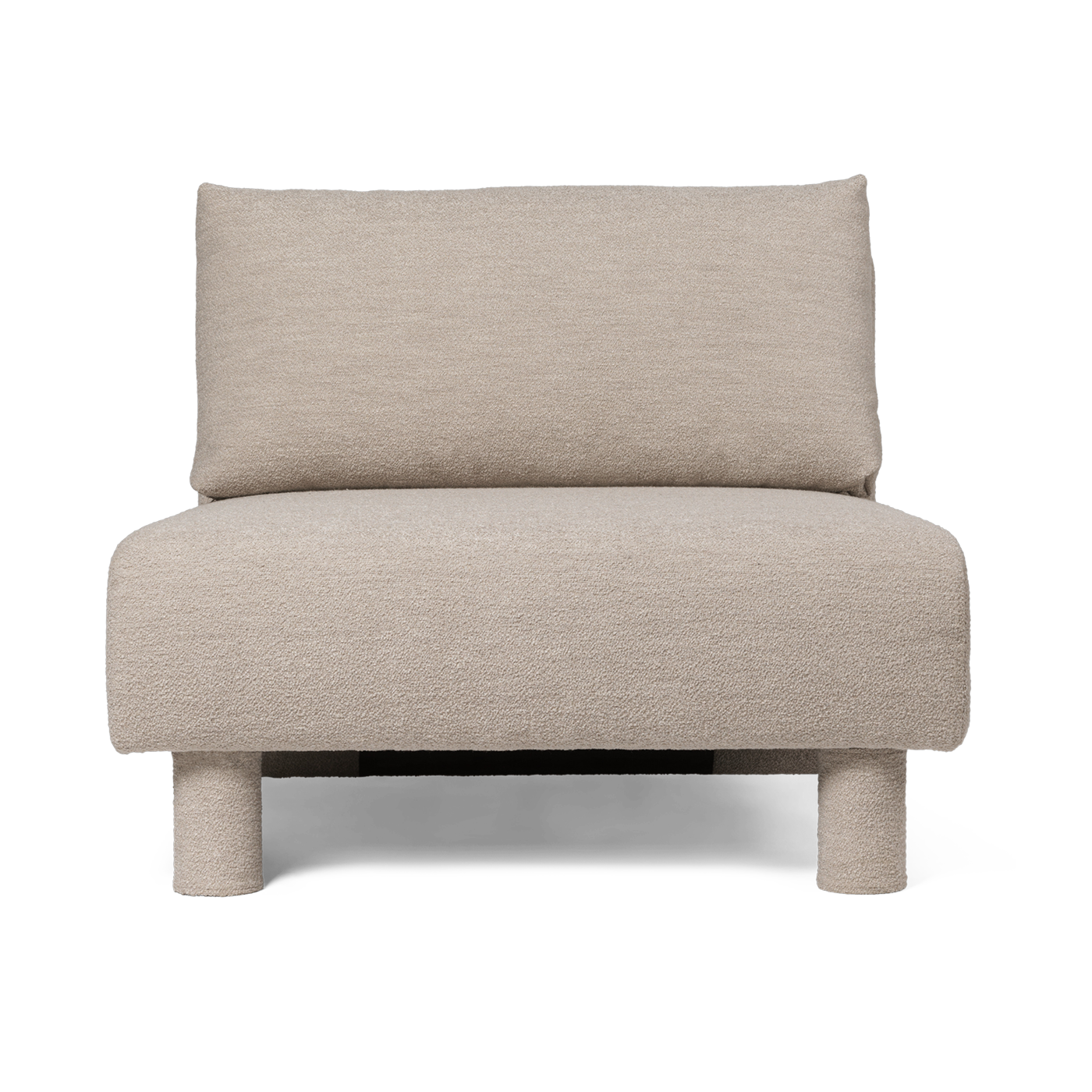 وسط الأريكة المعياري بنسيج الحلقات البيج Dase - Ferm living