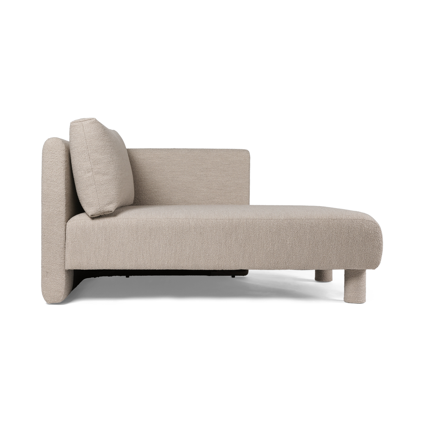 الجزء الطويل المعياري الأيمن بنسيج الحلقات البيج Dase - Ferm living