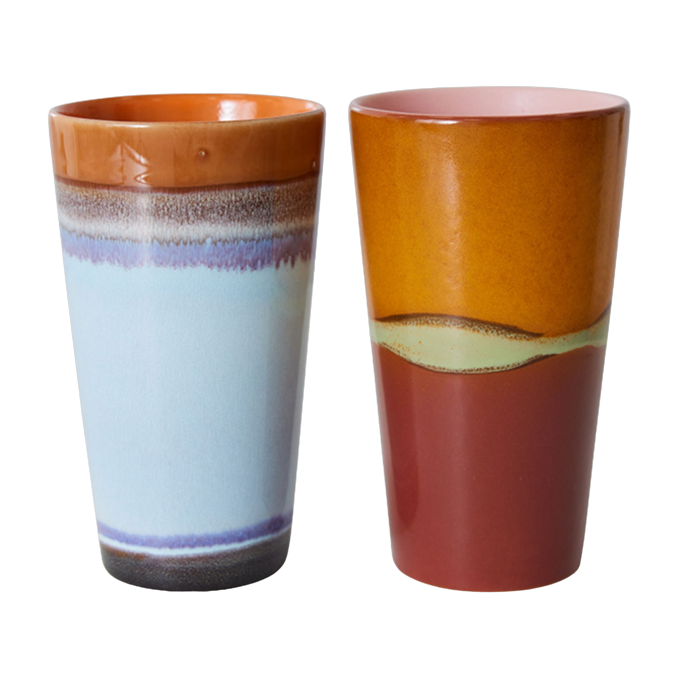 Tazas de café con leche Clash (set de 2) - HKliving