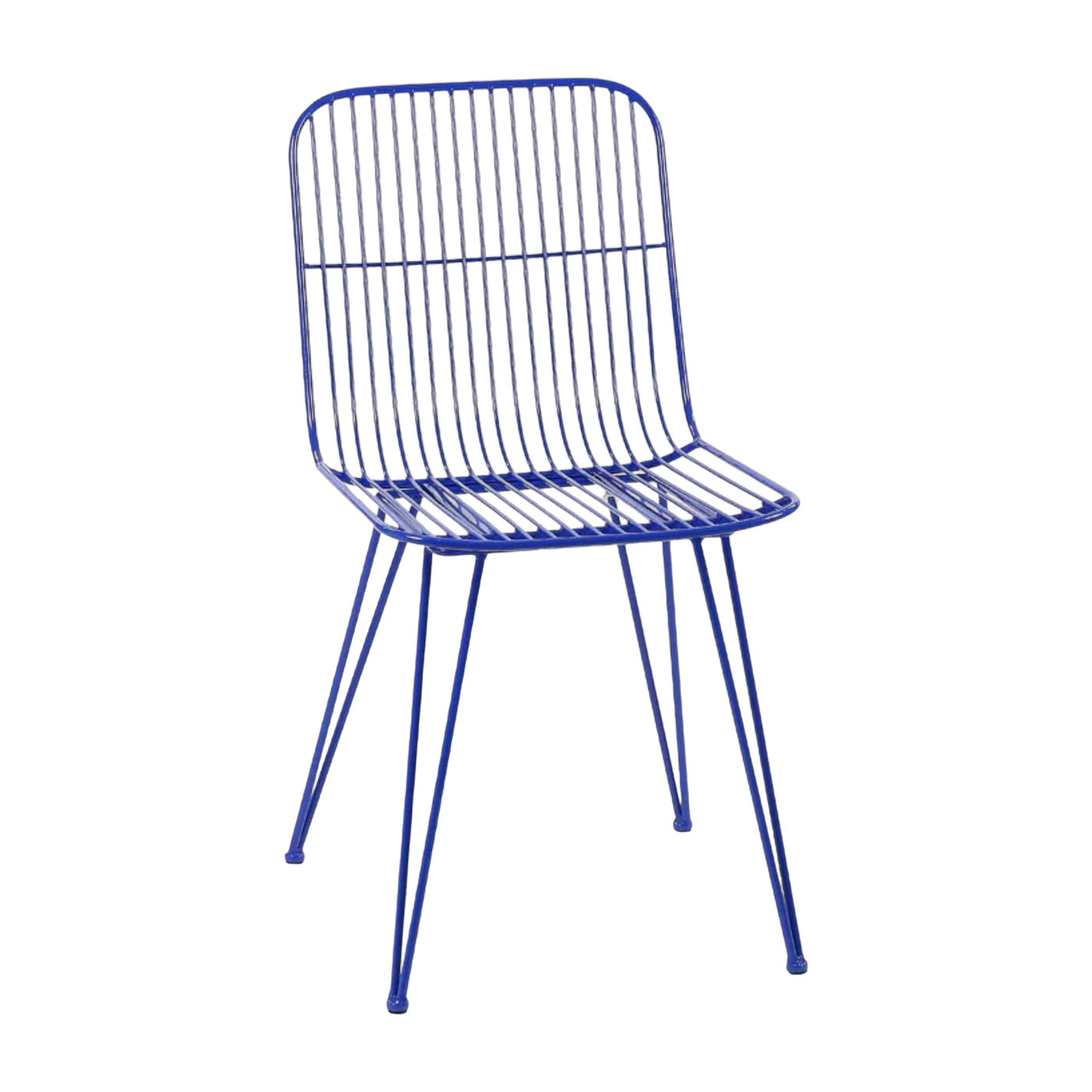 Metallstuhl blau Ombra - - Pomax