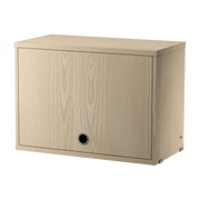 Caisson à porte battante en frêne 58x42cm - String furniture
